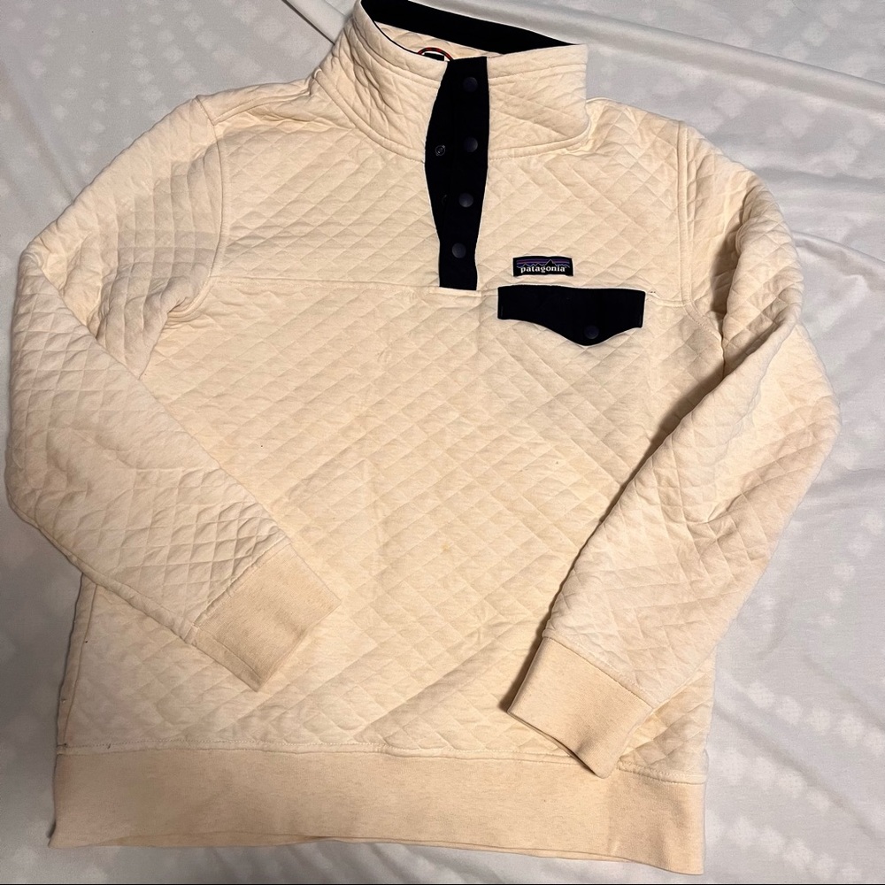 Patagonia Organic Cotton Quilt Snap T Pullover
